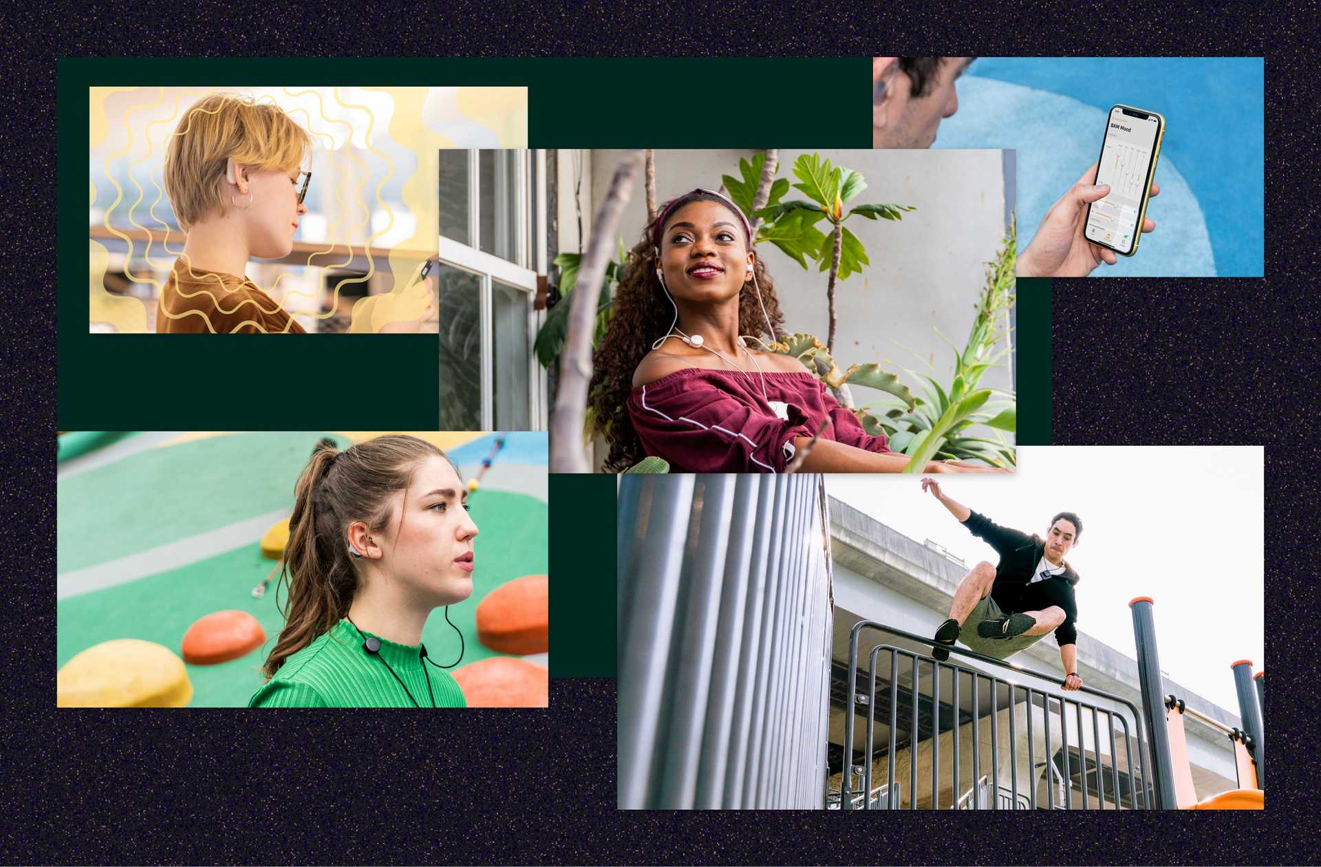 We managed to ensure that our photograph and video comply with the brilliant and warm colour parlette.