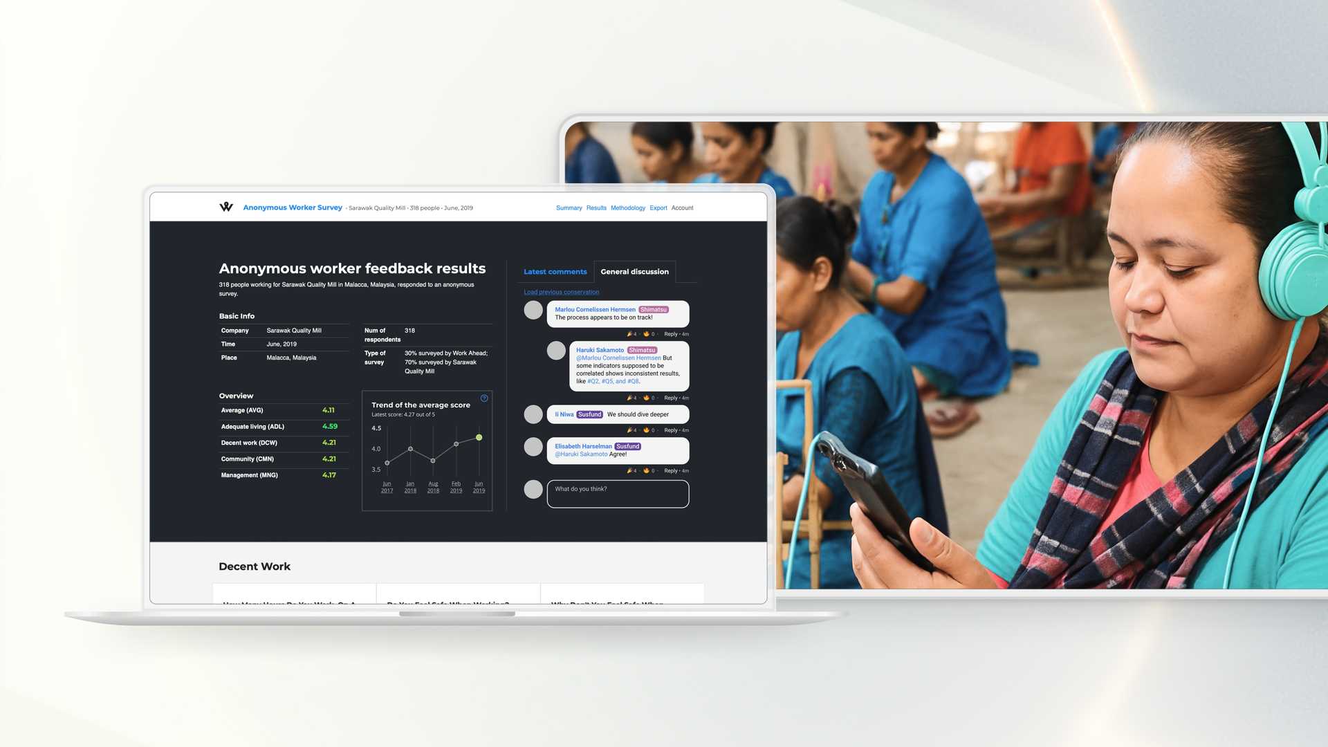 A glance at the screenshot of final interactive demo