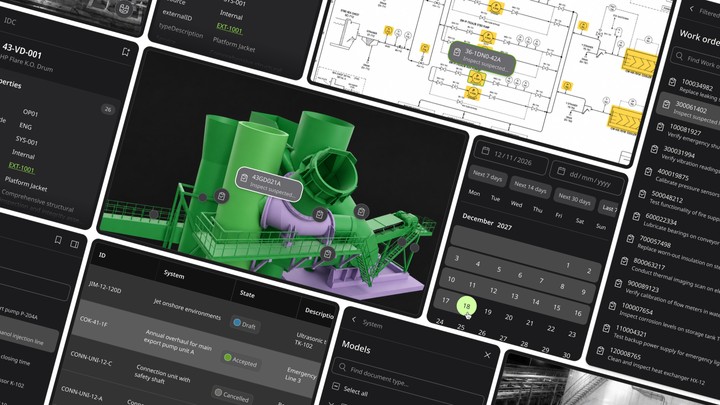 Design system revamp for complex digital twin